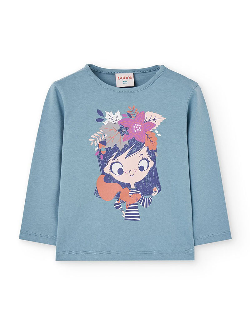 BOBOLI Knit t-Shirt basic for baby -BCI - 292081 BOBOLI Knit t-Shirt basic for baby -BCI - 292081