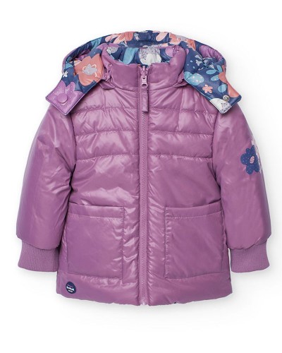 BOBOLI Reversible parka for baby girl - 222185 BOBOLI Reversible parka for baby girl - 222185