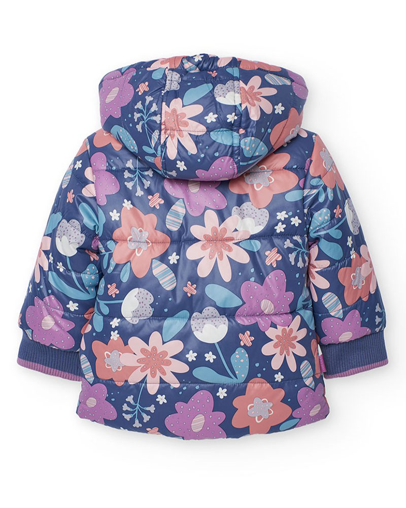 BOBOLI Reversible parka for baby girl - 222185 BOBOLI Reversible parka for baby girl - 222185