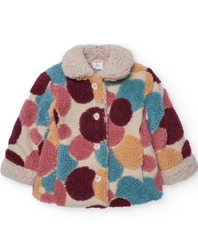 BOBOLI Cloth coat for baby girl - 242176