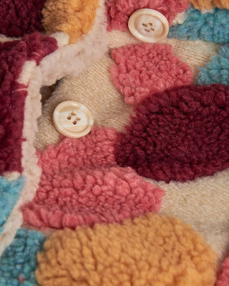 BOBOLI Cloth coat for baby girl - 242176