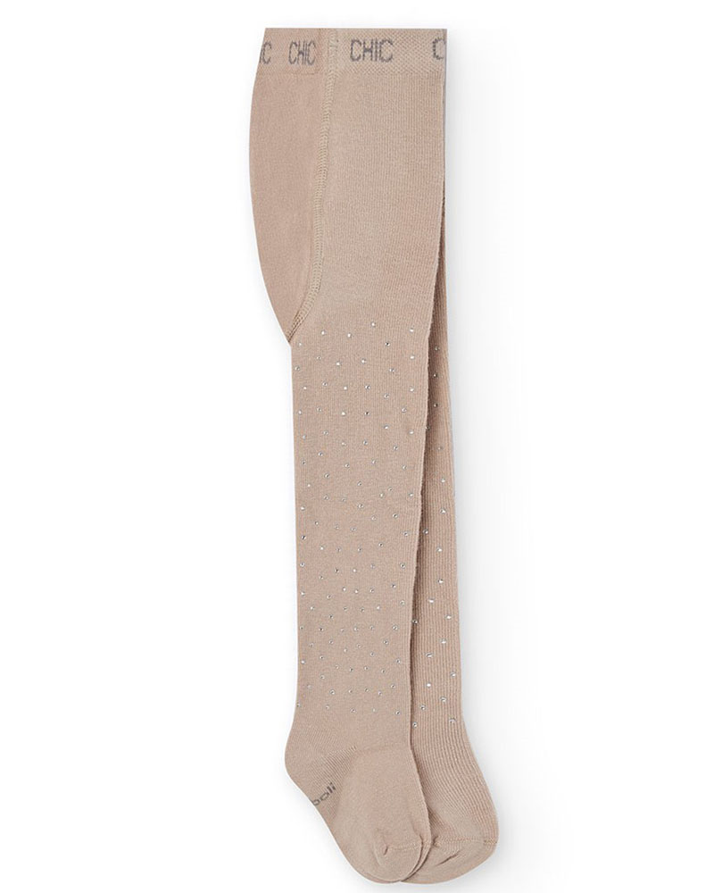 BOBOLI Thick tights crystals for baby girl -BCI - 702043 BOBOLI Thick tights crystals for baby girl -BCI - 702043