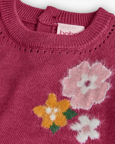 BOBOLI Knitwear dress for baby girl -BCI - 702188 BOBOLI Knitwear dress for baby girl -BCI - 702188