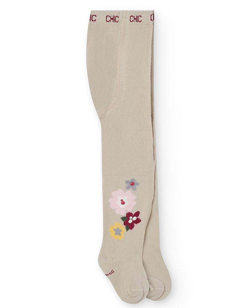 BOBOLI Thick tights floral for baby girl -BCI - 702133 BOBOLI Thick tights floral for baby girl -BCI - 702133