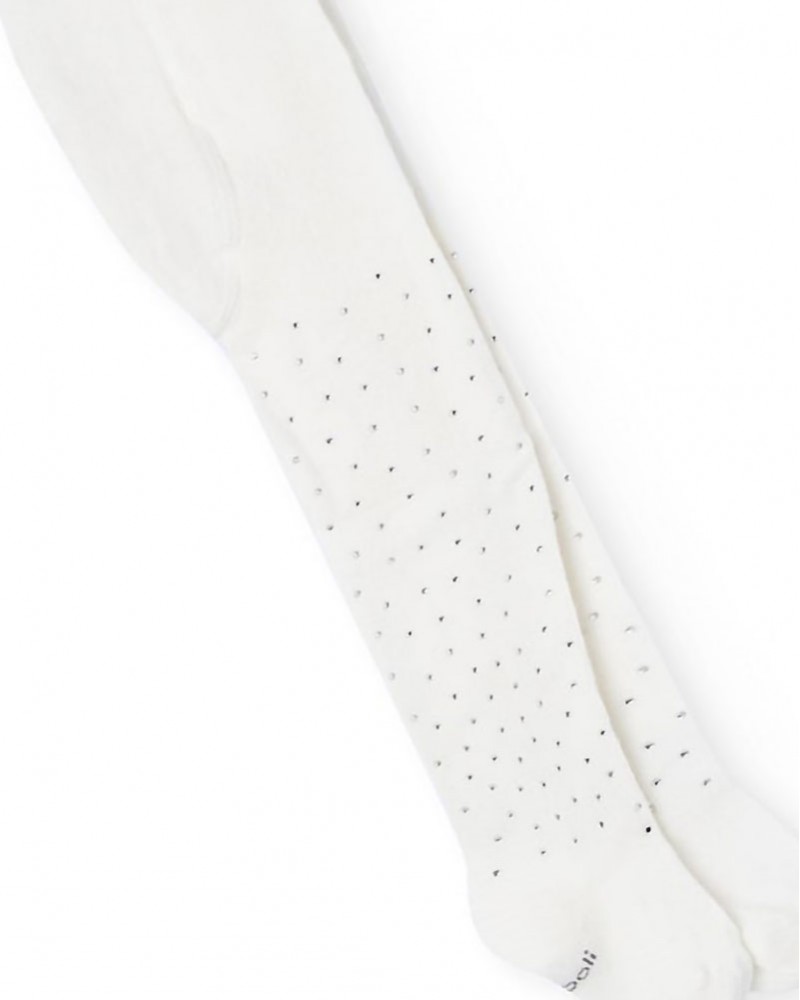 BOBOLI Thick tights crystals for baby girl -BCI - 702043 BOBOLI Thick tights crystals for baby girl -BCI - 702043