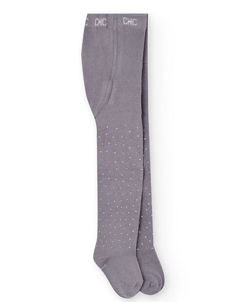 BOBOLI Thick tights crystals for baby girl -BCI - 702043 BOBOLI Thick tights crystals for baby girl -BCI - 702043