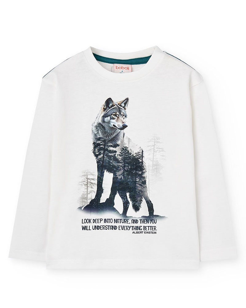 BOBOLI Long sleeves t-Shirt for boy -BCI - 592017