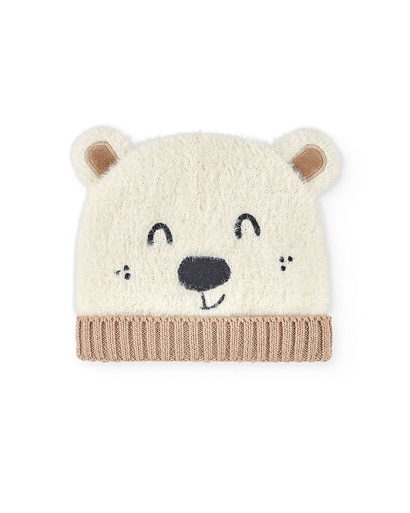 BOBOLI Knitwear hat "bear" for baby -BCI - 192080 BOBOLI Knitwear hat "bear" for baby -BCI - 192080