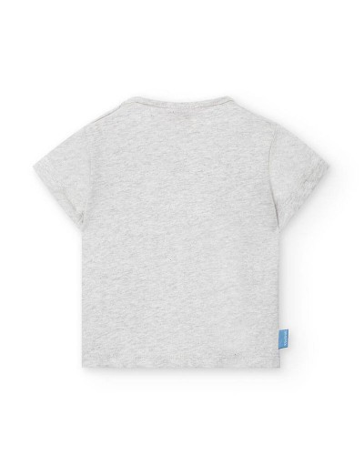BOBOLI Knit t-Shirt short sleeves for baby -BCI - 242198