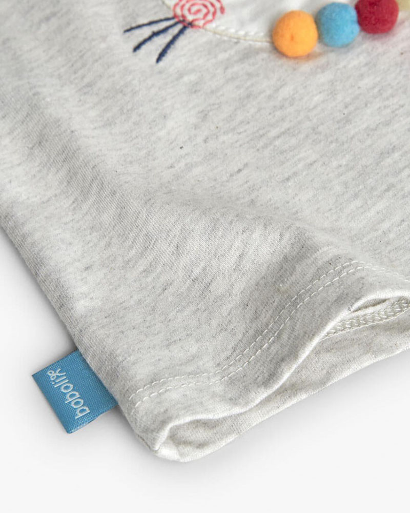 BOBOLI Knit t-Shirt short sleeves for baby -BCI - 242198