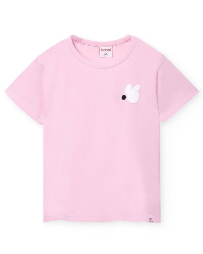 BOBOLI Knit t-Shirt short sleeves for girl -BCI - 402231 BOBOLI Knit t-Shirt short sleeves for girl -BCI - 402231