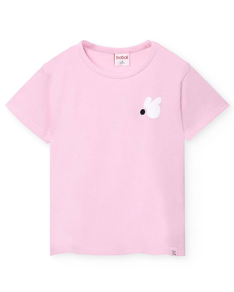 BOBOLI Knit t-Shirt short sleeves for girl -BCI - 402231 BOBOLI Knit t-Shirt short sleeves for girl -BCI - 402231