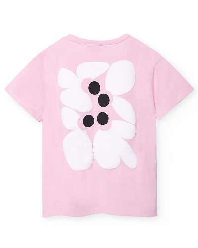 BOBOLI Knit t-Shirt short sleeves for girl -BCI - 402231 BOBOLI Knit t-Shirt short sleeves for girl -BCI - 402231