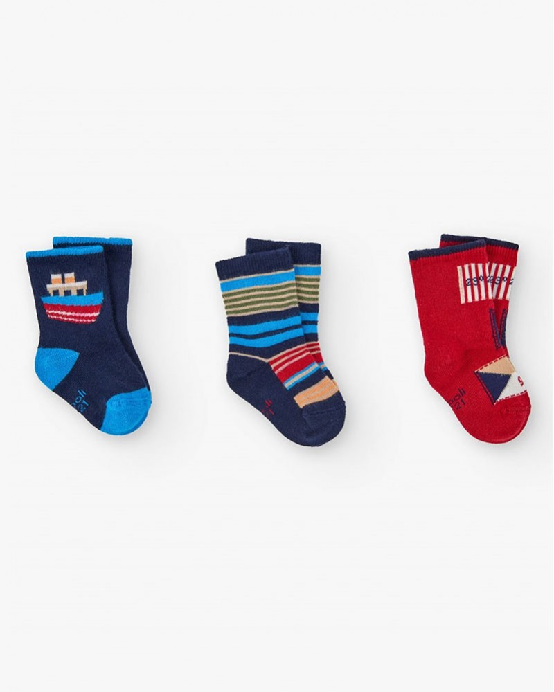 BOBOLI Pack of socks for baby boy -BCI - 392059 BOBOLI Pack of socks for baby boy -BCI - 392059