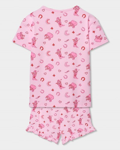 BOBOLI Knit pyjamas printed for girl -BCI - 483016