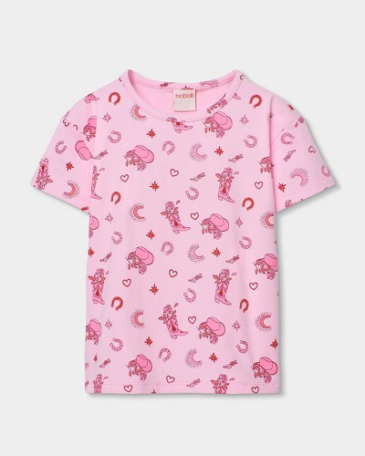 BOBOLI Knit pyjamas printed for girl -BCI - 483016