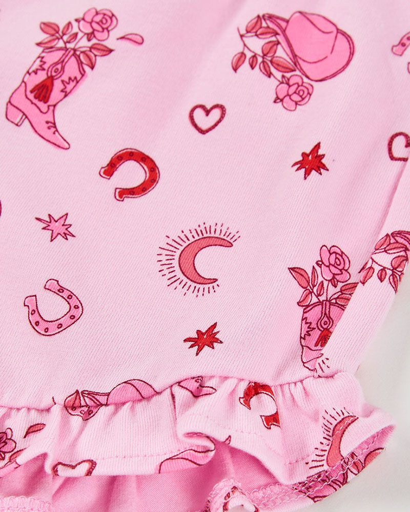 BOBOLI Knit pyjamas printed for girl -BCI - 483016