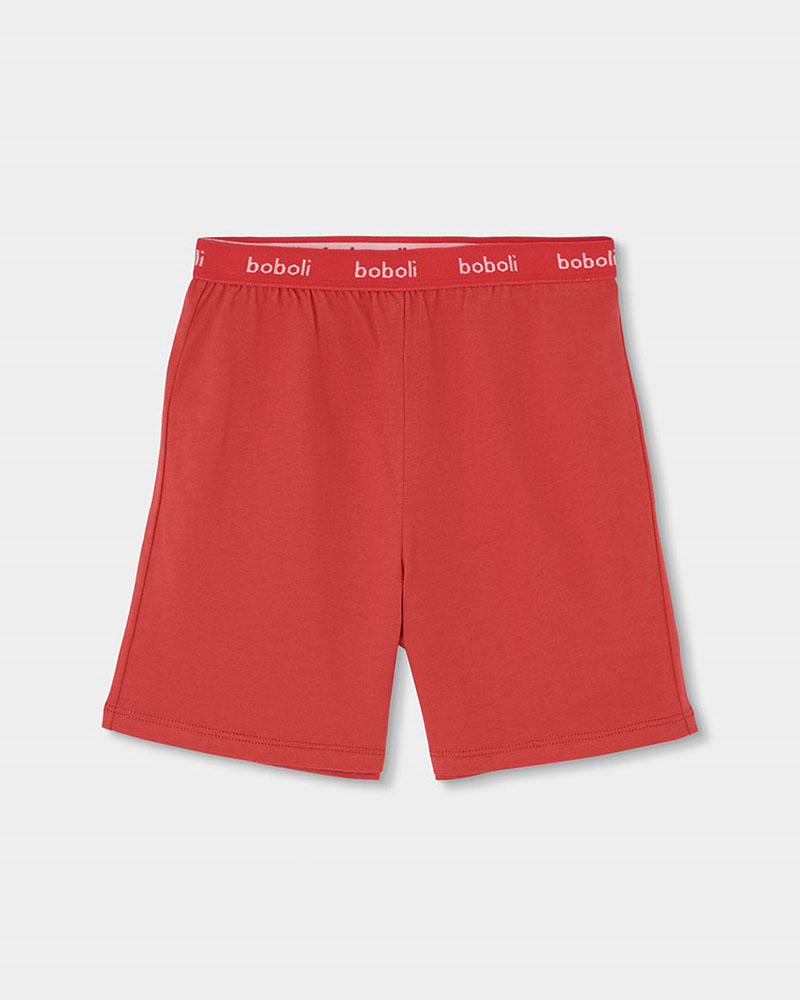 BOBOLI Knit pyjamas short sleeves for boy -BCI - 683052