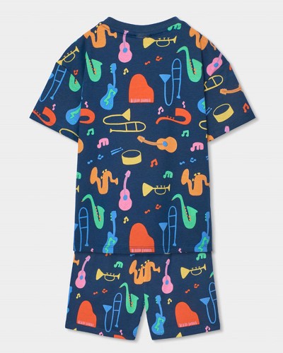 BOBOLI Knit pyjamas printed for boy -BCI - 683018