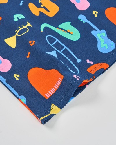 BOBOLI Knit pyjamas printed for boy -BCI - 683018