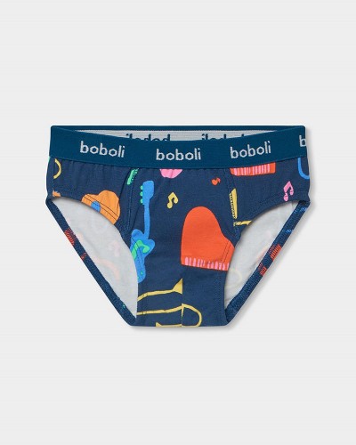 BOBOLI Pack 3 slips knit for boy -BCI - 683030