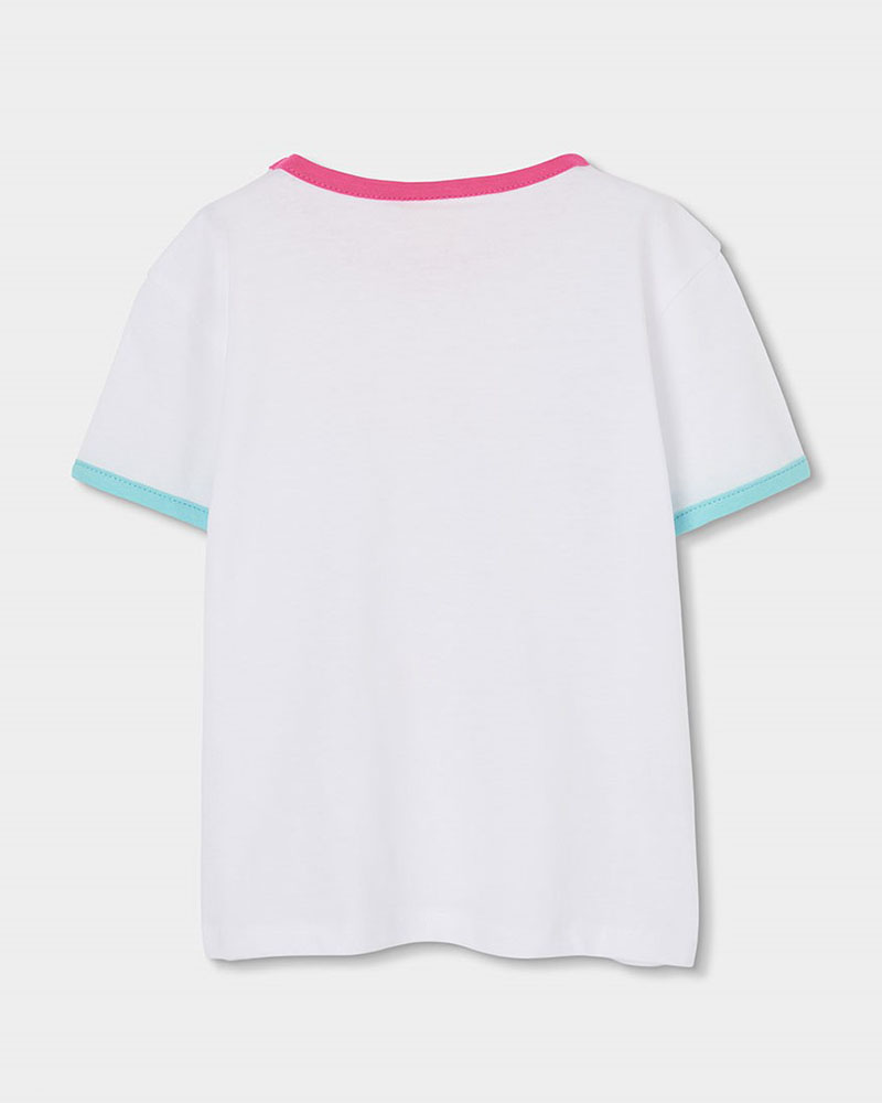 BOBOLI Knit t-Shirt short sleeves for girl -BCI - 443001