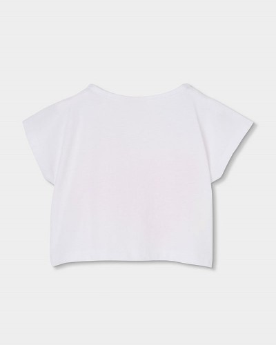 BOBOLI Knit t-Shirt short sleeves for girl -BCI - 443067