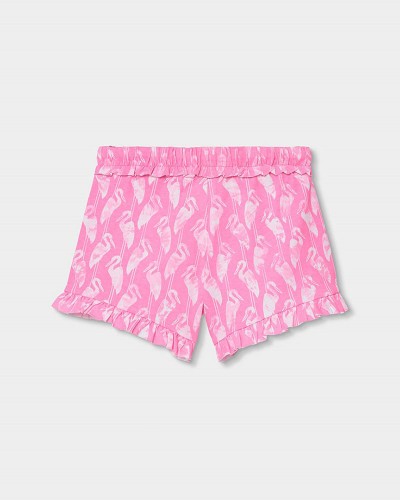 BOBOLI Knit shorts printed for girl -BCI - 443078