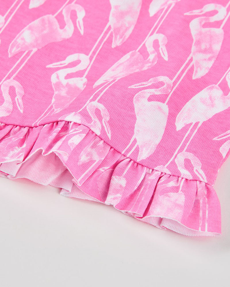 BOBOLI Knit shorts printed for girl -BCI - 443078