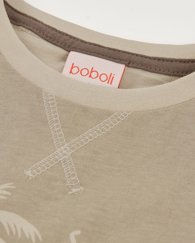 BOBOLI Knit t-Shirt for boy -BCI - 623067