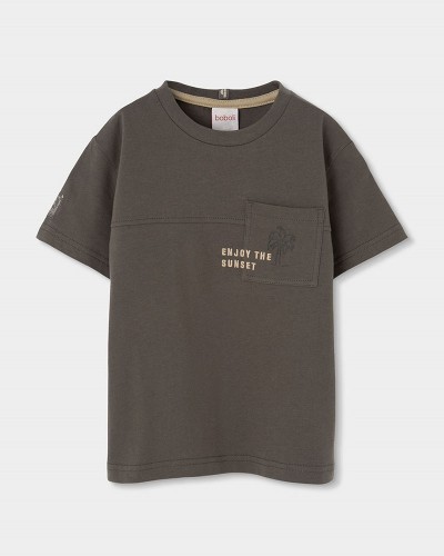 BOBOLI Knit t-Shirt for boy -BCI - 623089