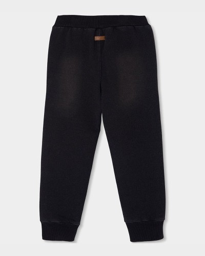 BOBOLI Fleece denim trousers for boy -BCI - 690038
