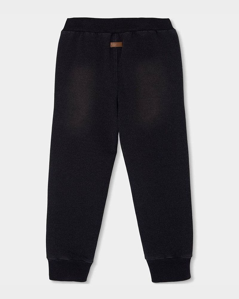 BOBOLI Fleece denim trousers for boy -BCI - 690038
