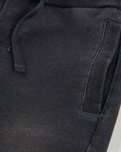 BOBOLI Fleece denim trousers for boy -BCI - 690038
