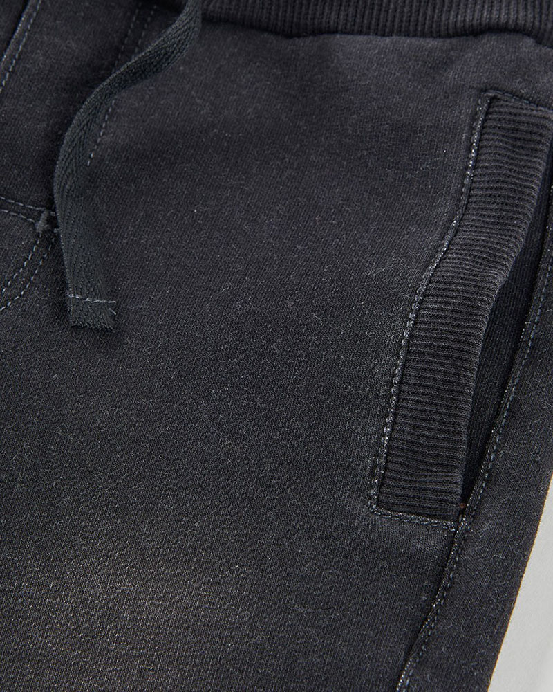 BOBOLI Fleece denim trousers for boy -BCI - 690038