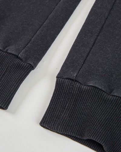 BOBOLI Fleece denim trousers for boy -BCI - 690038