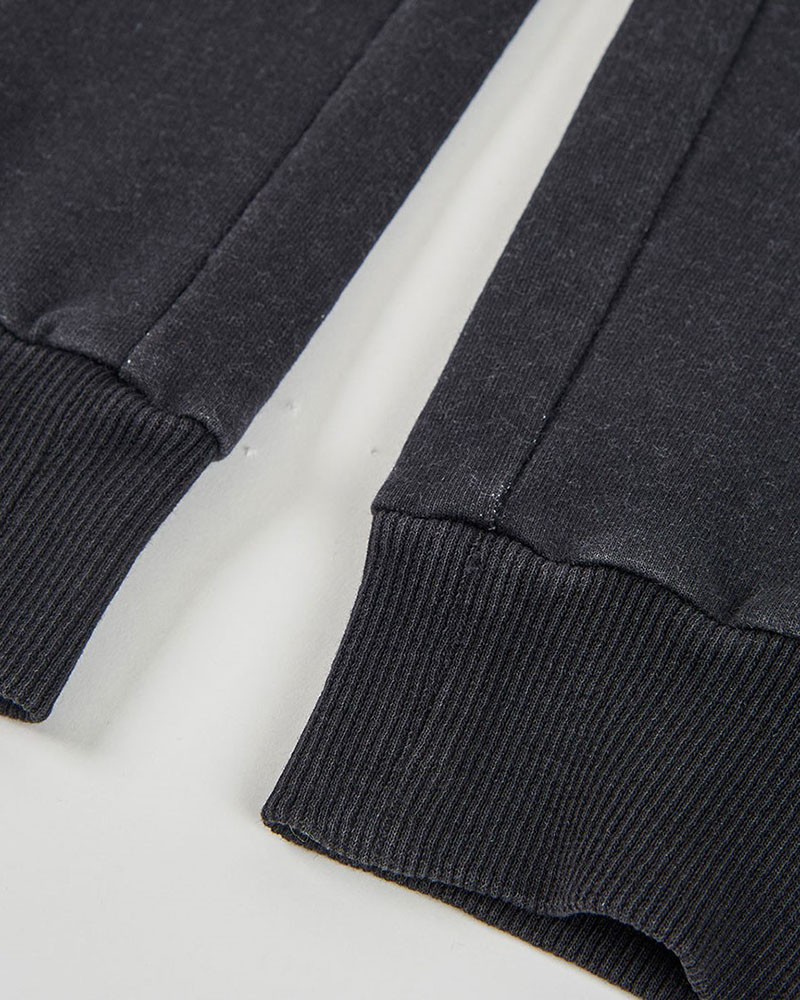 BOBOLI Fleece denim trousers for boy -BCI - 690038