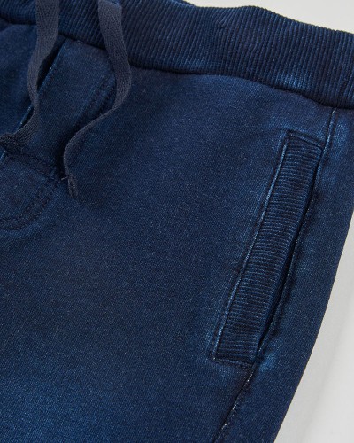BOBOLI Fleece denim trousers for boy -BCI - 690038
