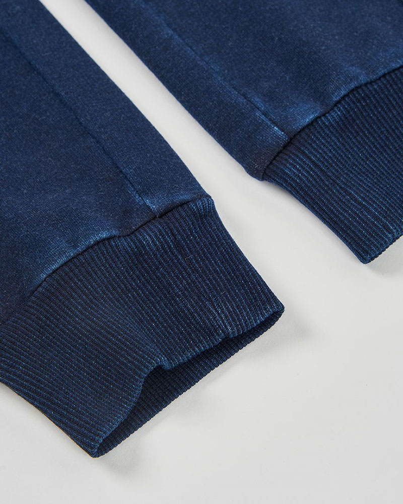 BOBOLI Fleece denim trousers for boy -BCI - 690038