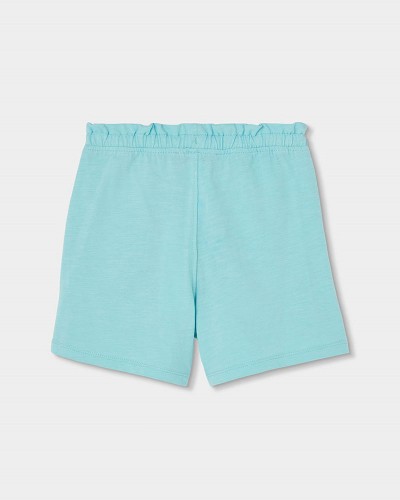 BOBOLI Knit bermuda shorts flame for girl -BCI - 493051