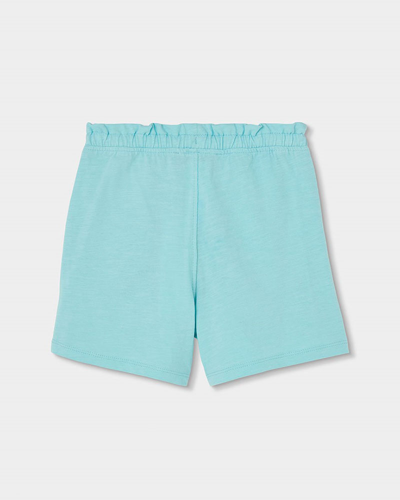 BOBOLI Knit bermuda shorts flame for girl -BCI - 493051