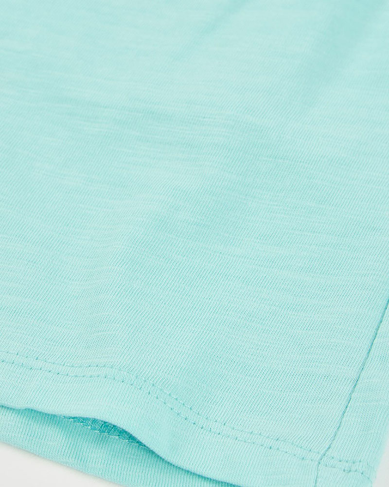 BOBOLI Knit bermuda shorts flame for girl -BCI - 493051