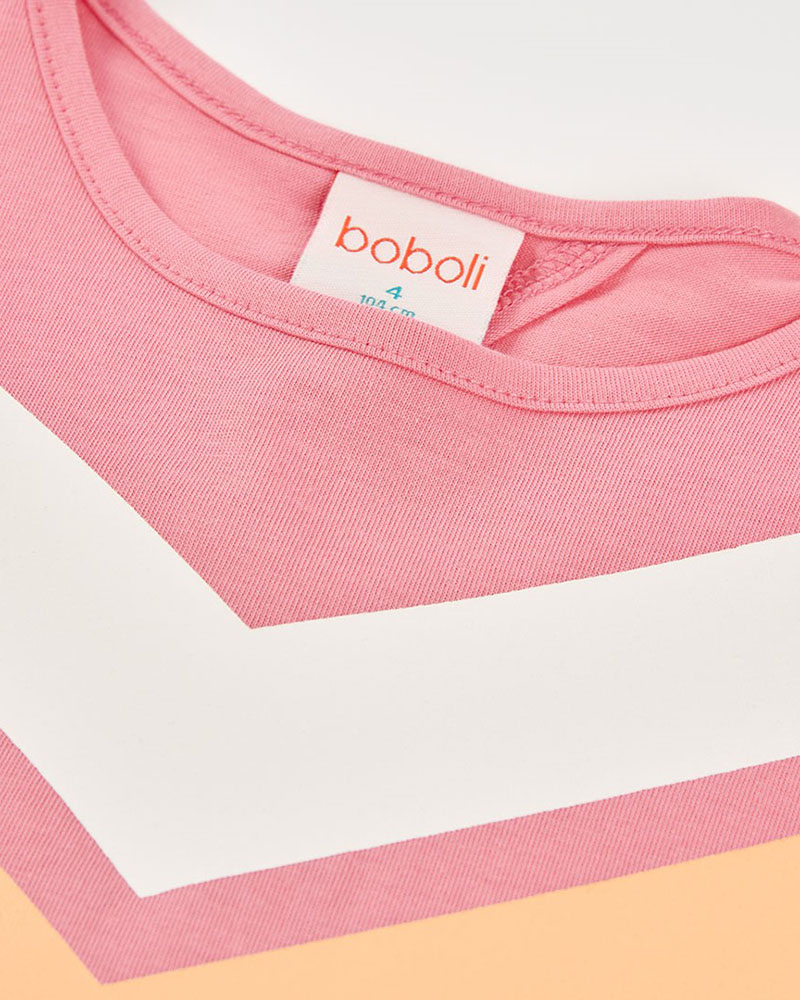 BOBOLI Knit t-Shirt for girl -BCI - 333010