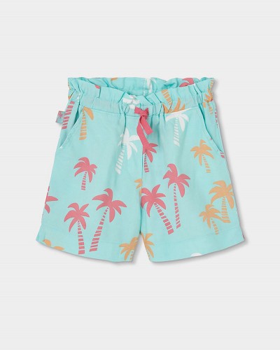 BOBOLI Shorts "palm trees" for girl - 333076