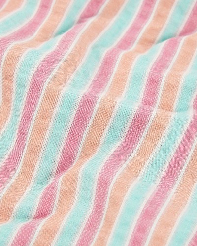 BOBOLI Poplin dress striped for girl -BCI - 333098