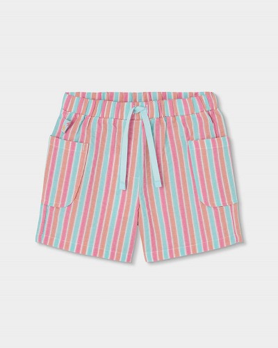 BOBOLI Poplin bermuda shorts for girl -BCI - 333111