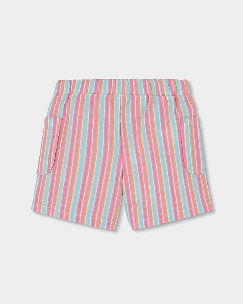 BOBOLI Poplin bermuda shorts for girl -BCI - 333111