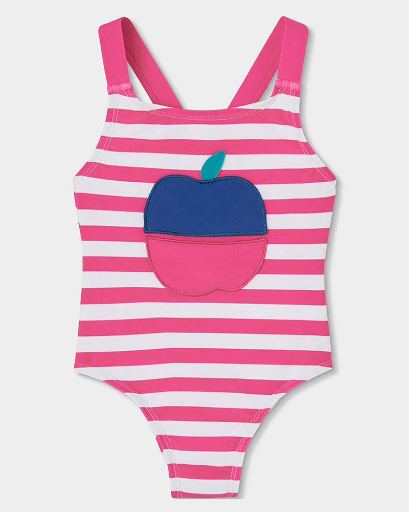 BOBOLI Swimsuit polyamide striped for girl - 343123
