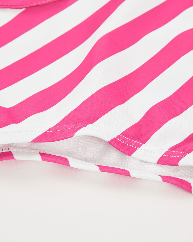 BOBOLI Swimsuit polyamide striped for girl - 343123