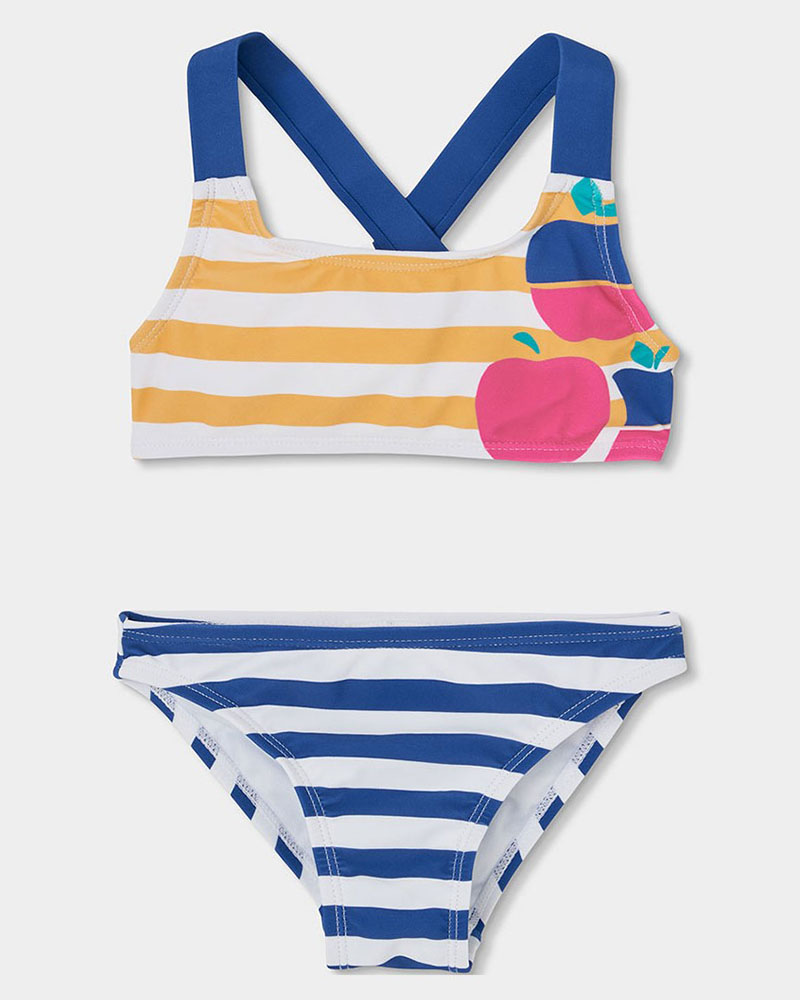BOBOLI Bikini polyamide striped for girl - 343134
